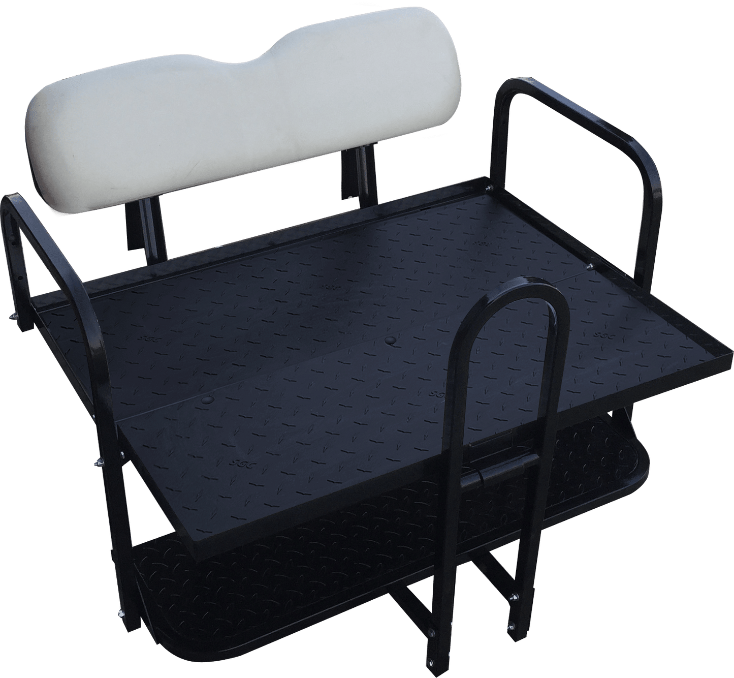Rear Seat Kit with Flip Cargo Bed - YAMAHA G14 G16 G19 G22 - NOMAD