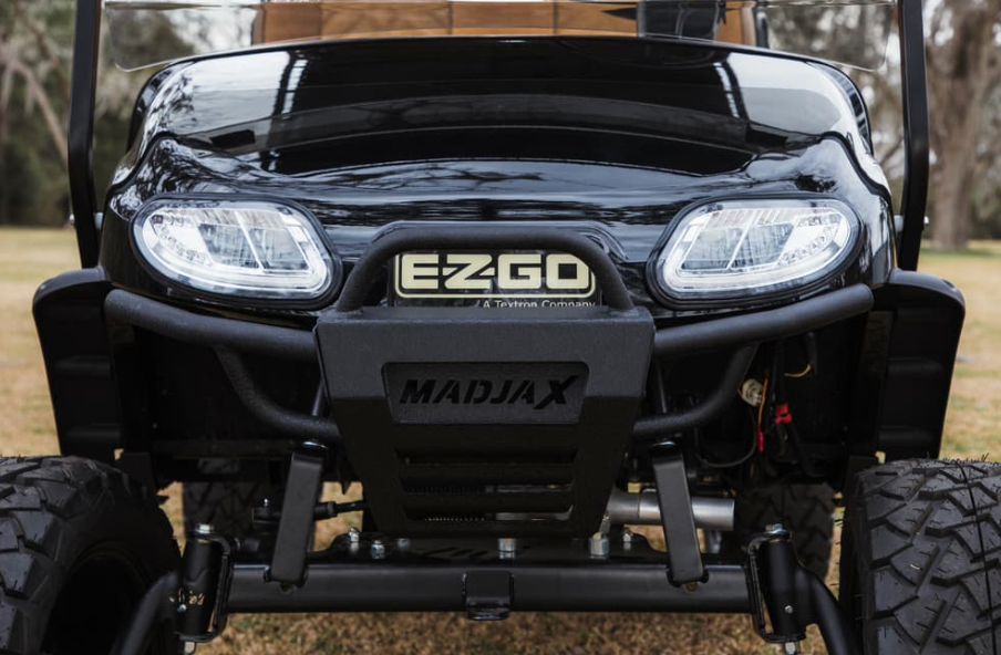 Brush Guard - Black Tube Style - MADJAX - EZGO TXT (2014-Up)