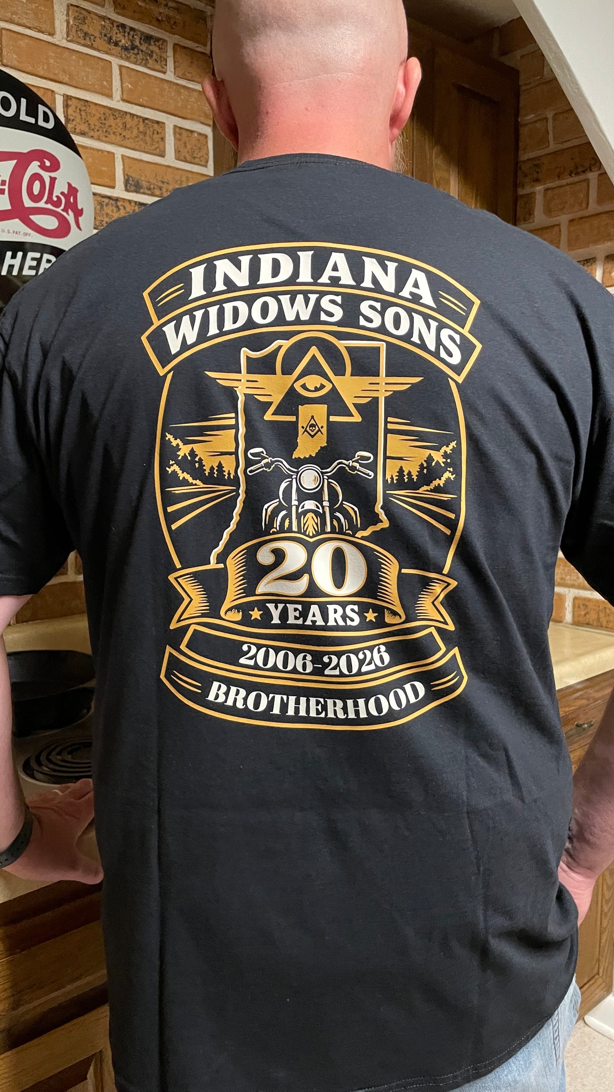 Short Sleeve Shirt - Widow Sons 20th Anniversary Design