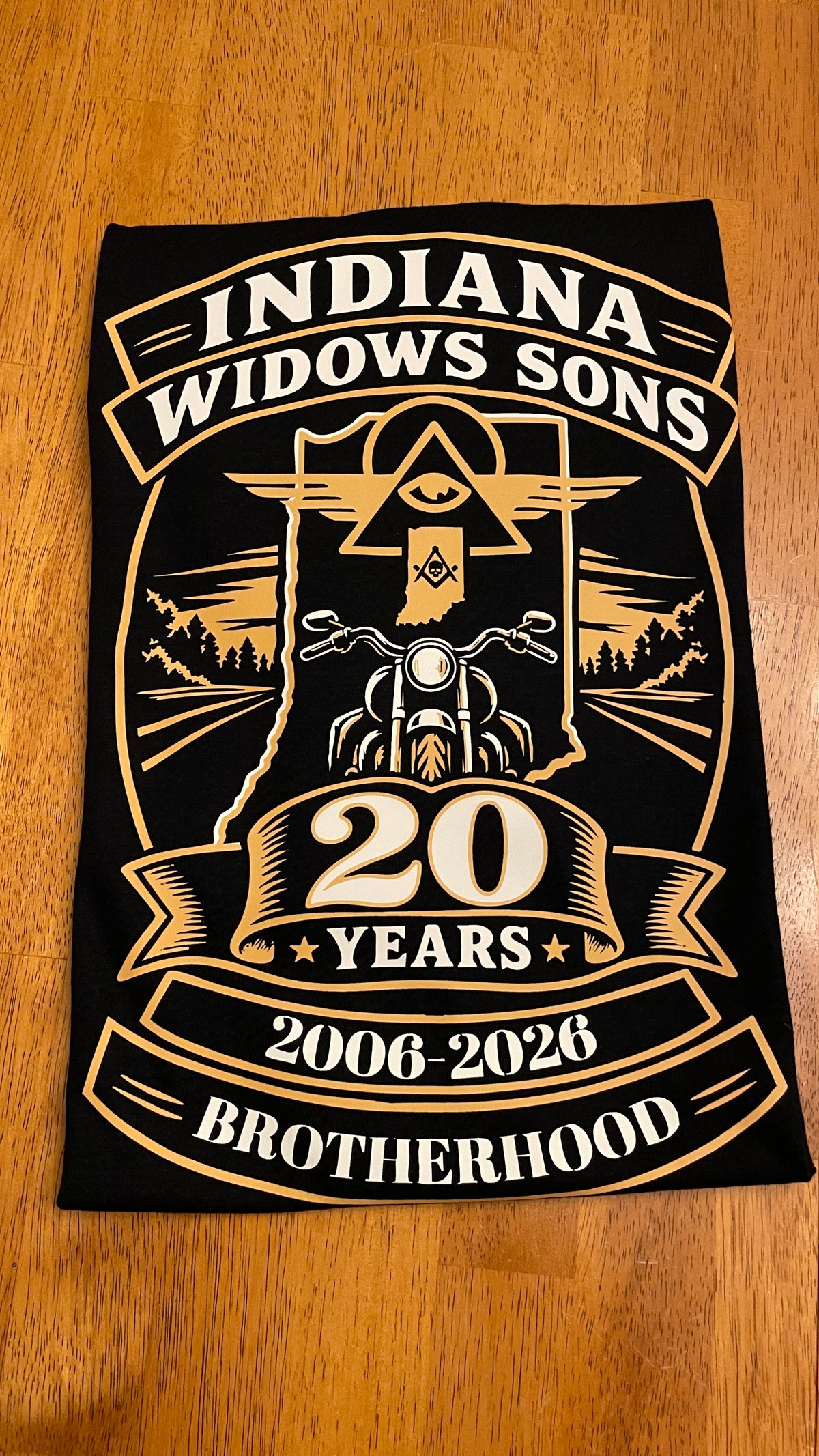 Short Sleeve Shirt - Widow Sons 20th Anniversary Design