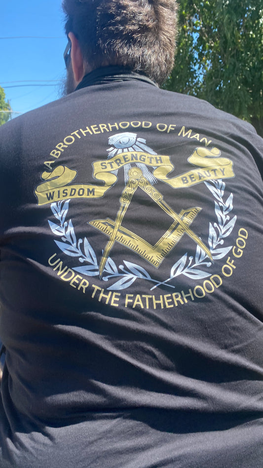 Short Sleeve Shirt - Brotherhood Mason Design