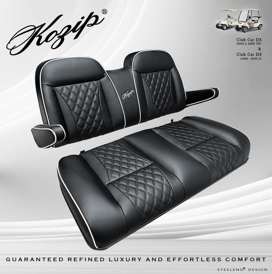 Front Seat Cushion Set - KOZIP - Club Car DS (1982-up)